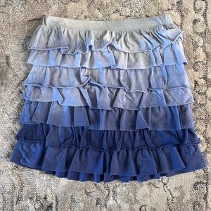 2-Hip Blue Ombré Skirt